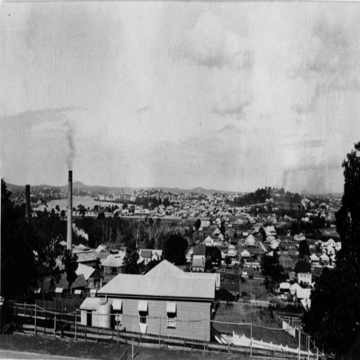 Panorama from albian towards Bowan Hills c. 1915