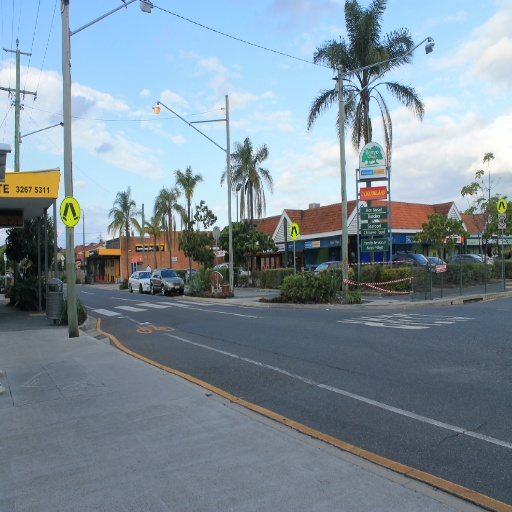 Shopping village on St Vincents Rd in Banyo, Queensland.