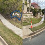 Concrete Curb Washing | Path Cleaning Brisbane