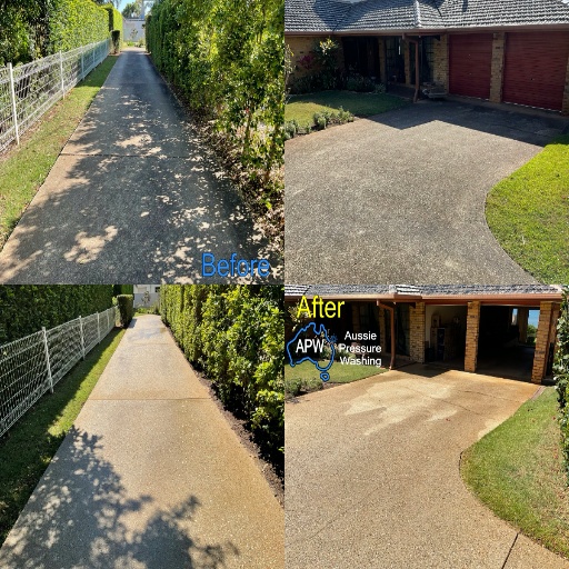 Ormiston Concrete Driveway Cleaning | Pressure Washing 512