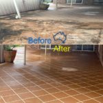 Stencil Concrete Washing | Concrete Cleaning Brisbane