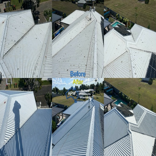 Colourbond Roof Cleaning Brisbane | Aussie Pressure Washing