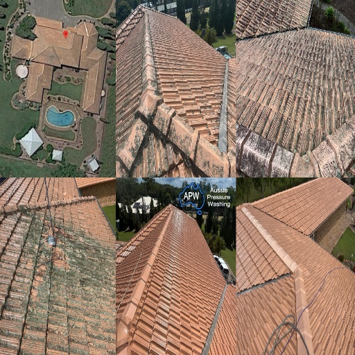 Terra Cotta Roof Washing Brisbane | Aussie Pressure Washing