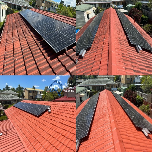 Tile Roof Washing Brisbane | Aussie Pressure Washing