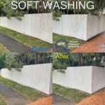 Carindale Render Fence Cleaning _ Soft Washing