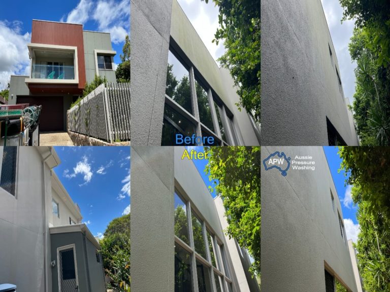 Soft Washing Houses | House Washing Brisbane | Aussie Pressure Washing